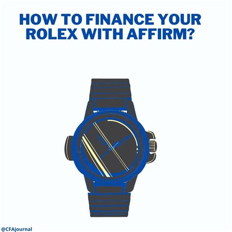 rolex financing usa|rolex financing affirm.